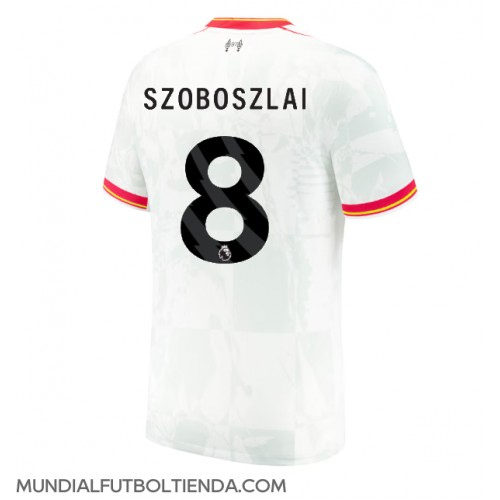 Camiseta Liverpool Dominik Szoboszlai #8 Tercera Equipación Replica 2024-25 mangas cortas